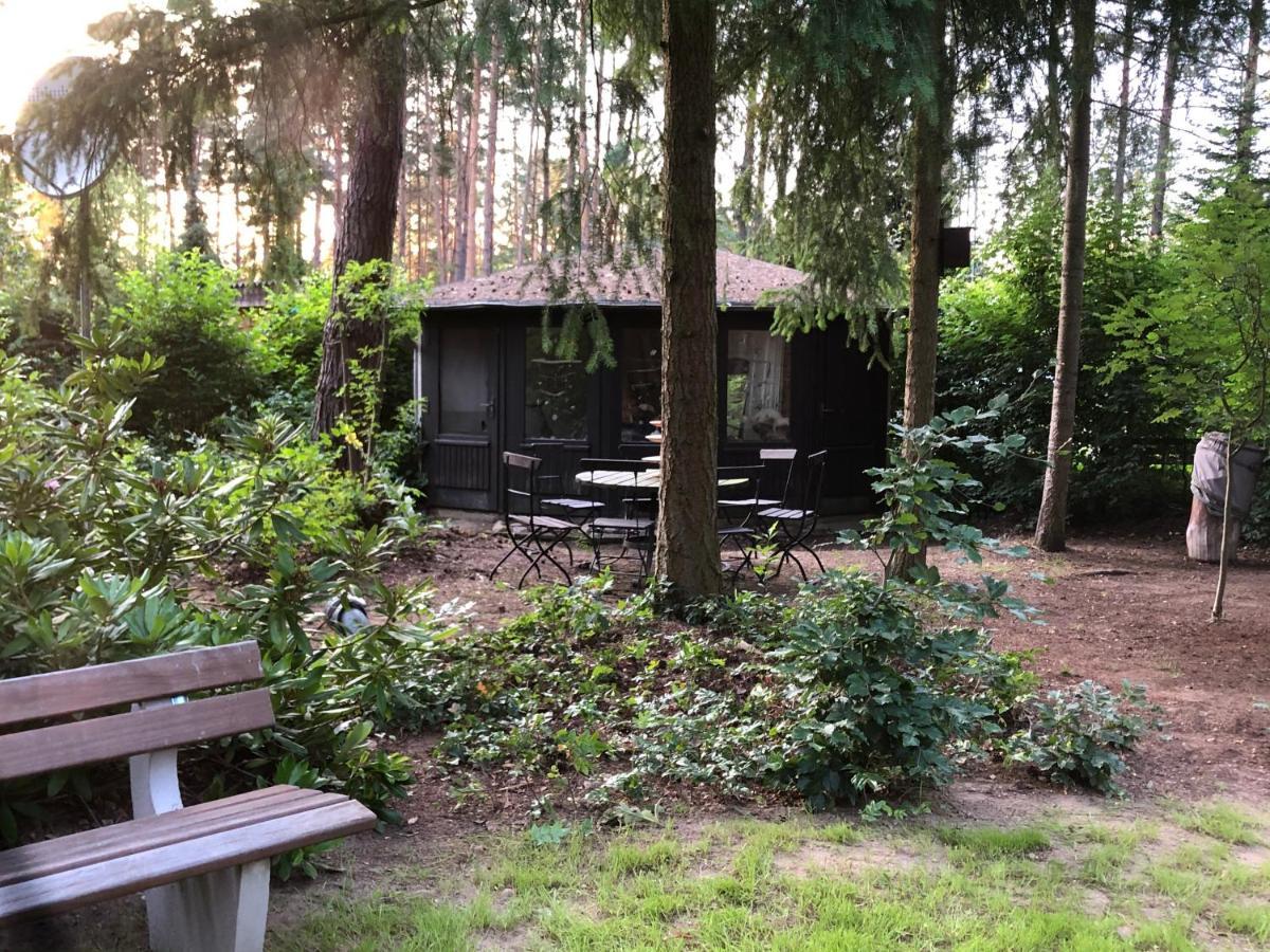 Ferienhaus Reetdach 1300Qm Privatgrundstueck Bootssteg Sauna Templin Luebbesee Uckermark Erholung Pur Seenplatte Petersdorf  Екстер'єр фото
