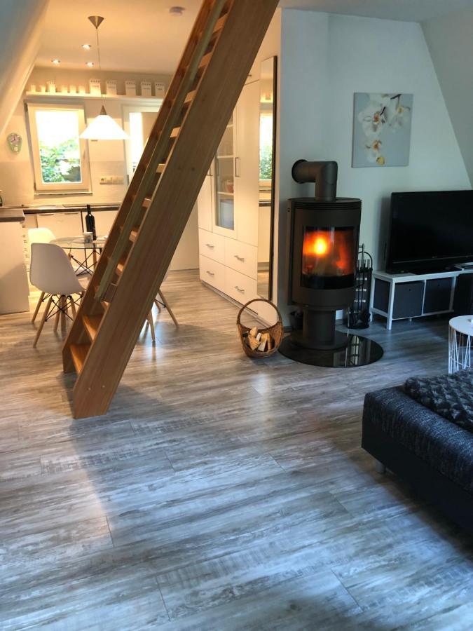 Ferienhaus Reetdach 1300Qm Privatgrundstueck Bootssteg Sauna Templin Luebbesee Uckermark Erholung Pur Seenplatte Petersdorf  Екстер'єр фото